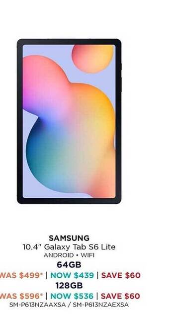 Bing Lee Samsung 10.4 offer