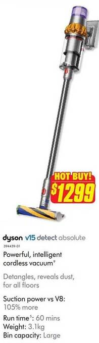 The Good Guys Dyson v15 detect absolute offer