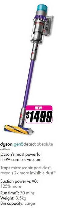 The Good Guys Dyson gen5detect absolute offer