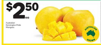 Woolworths Australian kensington pride mangoes offer