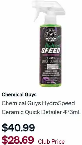 SuperCheap Auto Chemical Guys HydriSpeed Ceramic Quick Detailer 473ml offer