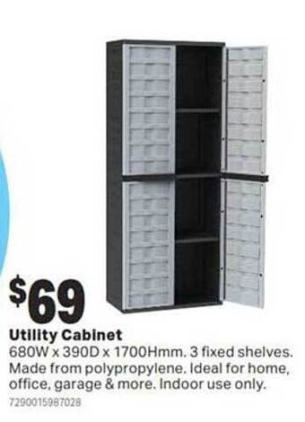 Mitre 10 Utility cabinet offer