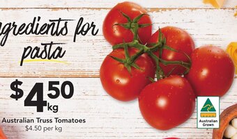 Drakes Australian Truss Tomatoes offer