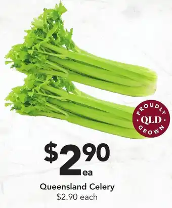 Drakes Queensland Celery offer