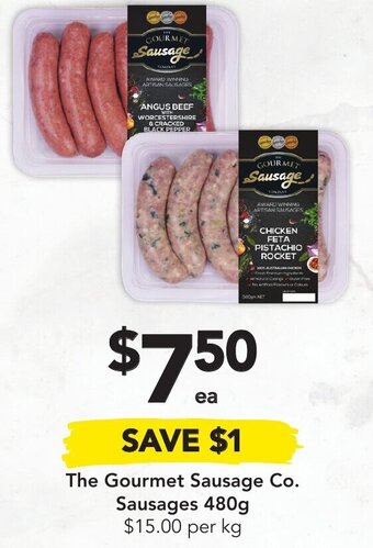Drakes The Gourmet Sausage Co. Sausages 480g offer