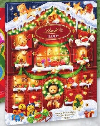 Drakes Lindt Teddy Advent Calendar 170g offer