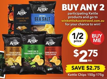 Drakes Kettle Chips 150g-175g offer