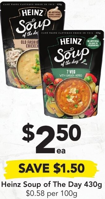 Drakes Heinz Soup Of The Day 430g offer