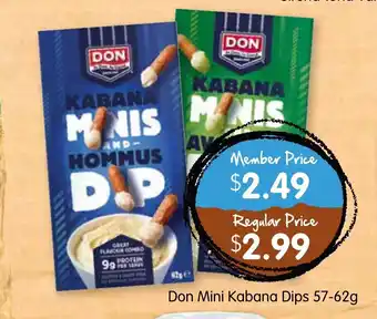 Don Mini Kabana Dips 57-62g