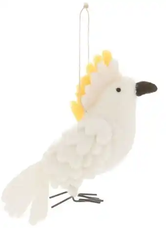 Myer Australian house & garden eucalyptus felt cockatoo bird ornament offer