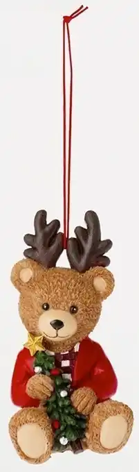 Myer Heirloom resin 2022 hugo charity bear ornament offer