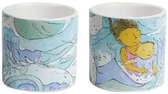 Myer Robert gordon x alison lester water horses egg cups 5x4.8cm set of 2 offer