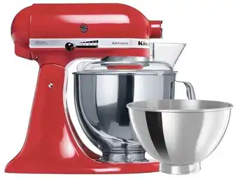 Myer Kitchenaid ksm195 artisan stand mixer in empire red offer