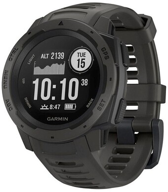 Garmin instinct smartwatch in graphite