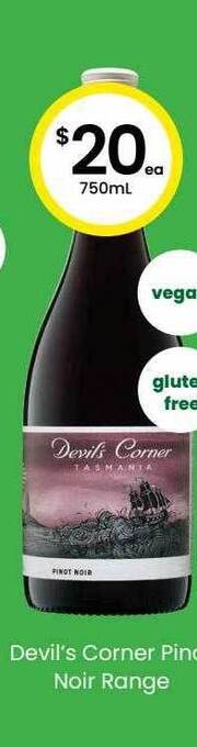 Devil's corner pinot noir range
