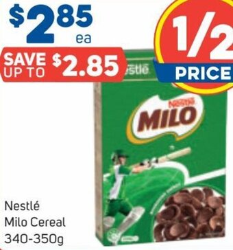 Foodland Nestle Milo Cereal 340-350g offer