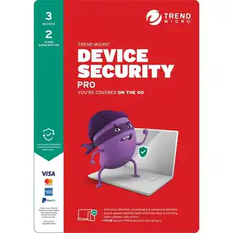 JB Hi-Fi Trend micro device security pro (3-device, 2 year) [digital download] offer