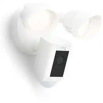 JB Hi-Fi Ring floodlight cam wired plus (white) offer