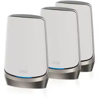 JB Hi-Fi Netgear orbi axe11000 quad-band mesh wi-fi 6e system (white) [3 pack] offer