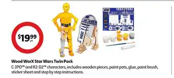 Coles Wood worx star wars twin pack offer