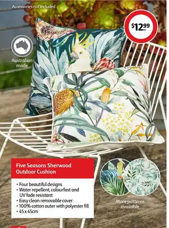 Five seasons sherwood outdoor cushion