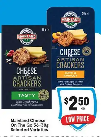 IGA Mainland cheese on the go 36-38 g offer