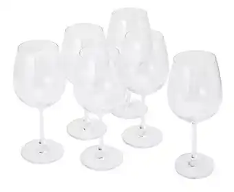 Kmart 6 dine red wine glasses offer