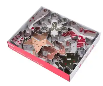 Kmart 7 piece christmas cookie cutter set offer