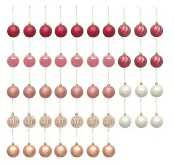 47 pack 6cm baubles - christmas wonder