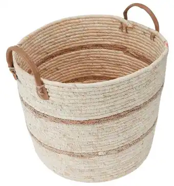 Kmart Tan stripe basket offer