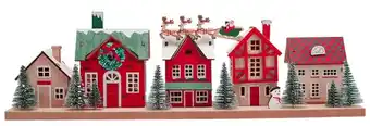 Kmart Modern light up christmas village offer