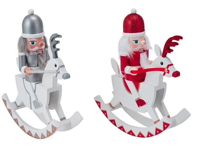 Nutcracker rocking horse assorted offer at Kmart