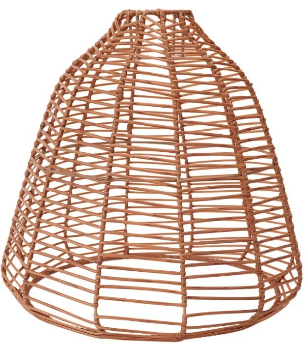Clip on pendant shade natural offer at Kmart