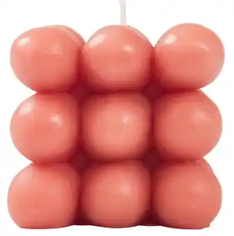 Kmart Brown bubble candle offer