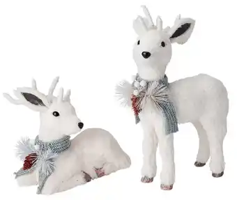 Kmart White snowy reindeer - assorted offer