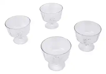 Kmart 4 pack glass dessert bowls offer