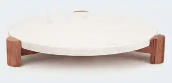 Kmart Marble serving board on stand offer