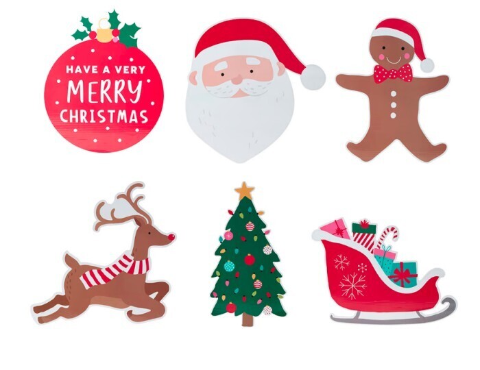 Battery operated light up window character assorted offer at Kmart