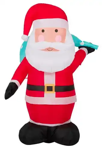 Low voltage 4ft inflatable santa