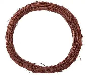 Christmas craft natural wreath