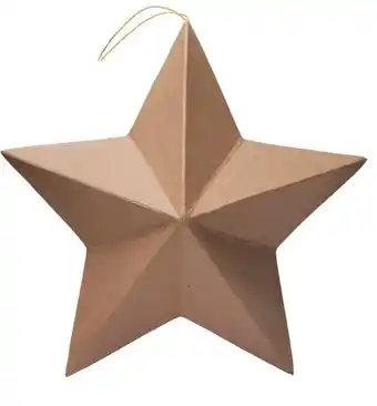 Kmart Christmas craft paper mache star - large offer