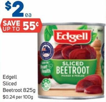 Edgell Sliced Beetroot 825g