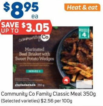 Foodland Community Co Family Classic Meal 350g offer