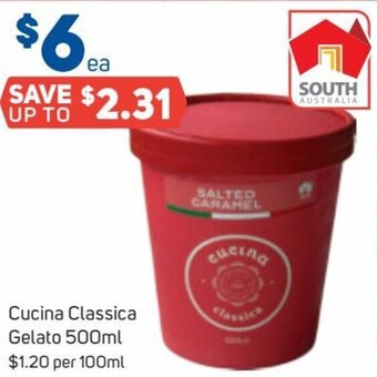 Foodland Cucina Classica Gelato 500ml offer
