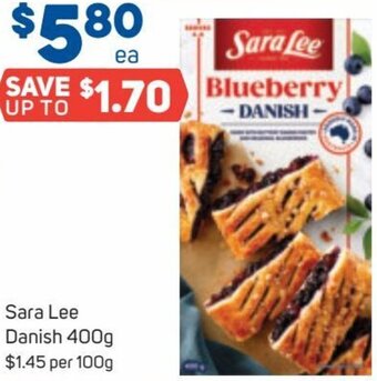 Foodland Sara Lee Danish 400g offer