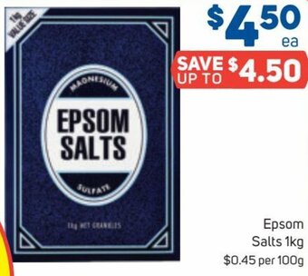 Foodland Epsom Salts 1Kg offer