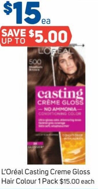 Foodland L'oréal Casting Creme Gloss Hair Colour 1 Pack offer