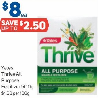 Foodland Yates Thrive All Purpose Fertilizer 500g offer