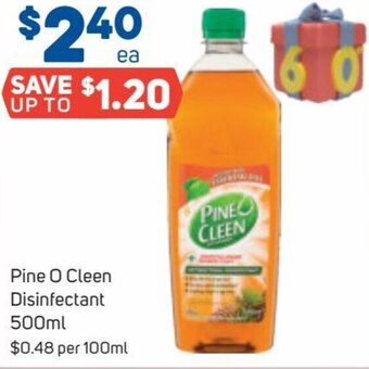 Foodland Pine O Cleen Disinfectant 500ml offer