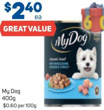 Foodland My Dog 400g offer
